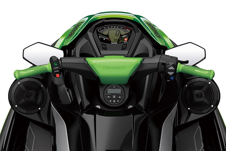 Riders will enjoy the comfort of the new handlegrip design on the X / LX models.